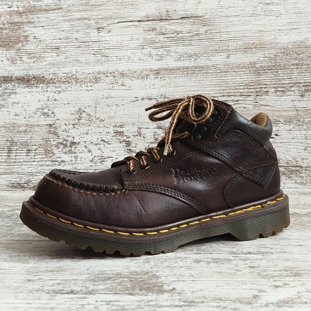 Vintage Dr. Martens Brown Air Wair Hiking Boots